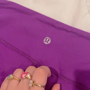 purple lululemon leggings